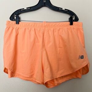 New Balance Women's Peach Athletic 2 in 1 Shorts